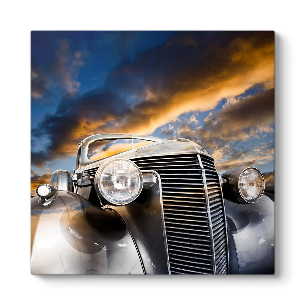 Vintage Araba Tablosu - Model 3